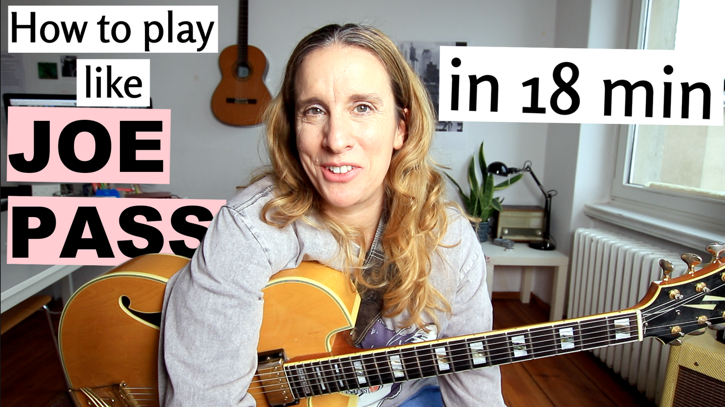 JOE PASS`s CHLOE - chord melody EXPLAINED 💡