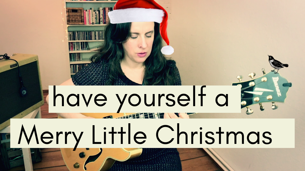 have yourself a merry little christmas- chord melody arr. tina jäckel