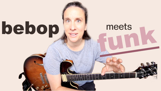classic BEBOP line meets CHARLIE ALLEN groove