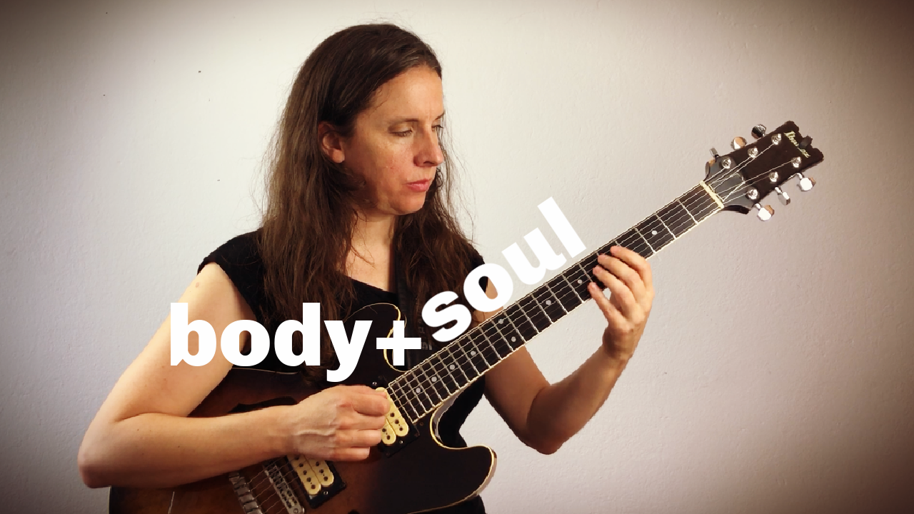 body and soul jazz guitar arrangment (tina jaeckel)