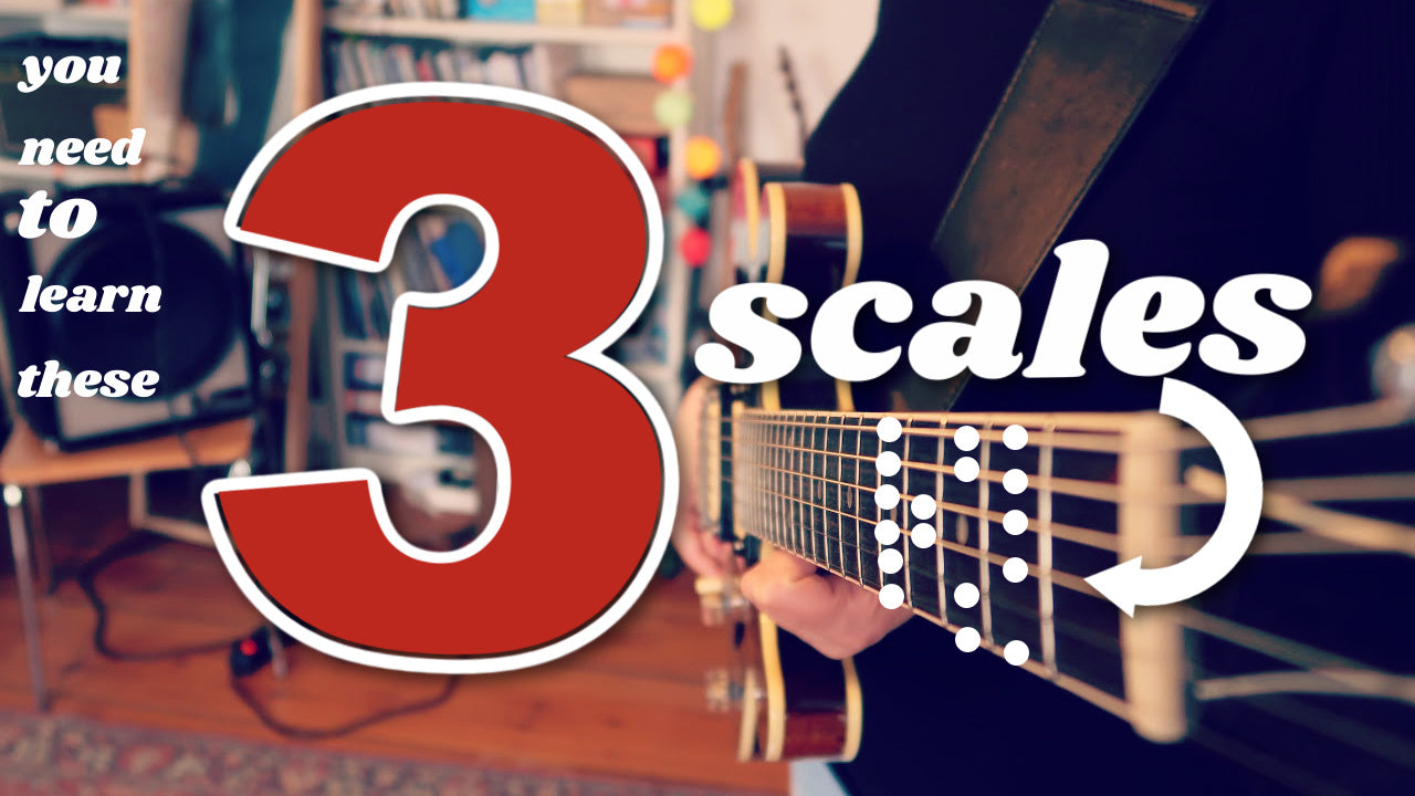 you need to learn these scales – all the things guitar
